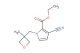 ethyl 3-cyano-1-((3-methyloxetan-3-yl)methyl)-1H-pyrrole-2-carboxylate