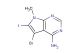 5-bromo-6-iodo-7-methyl-7H-pyrrolo[2,3-d]pyrimidin-4-amine