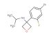 3-(4-bromo-2-fluorophenyl)-N-isopropyloxetan-3-amine