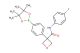 N-(4-fluorophenyl)-3-(4-(4,4,5,5-tetramethyl-1,3,2-dioxaborolan-2-yl)phenyl)oxetane-3-carboxamide