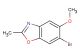 6-bromo-5-methoxy-2-methylbenzo[d]oxazole