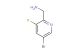 2-(Aminomethyl)-5-bromo-3-fluoropyridine