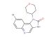 8-bromo-1-(tetrahydro-2H-pyran-4-yl)-1,3-dihydro-2H-imidazo[4,5-c]quinolin-2-one