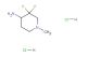 3,3-Difluoro-1-methylpiperidin-4-amine dihydrochloride