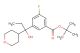 tert-butyl 3-fluoro-5-(1-hydroxy-1-(tetrahydro-2H-pyran-4-yl)propyl)benzoate