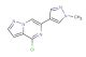 4-chloro-6-(1-methyl-1H-pyrazol-4-yl)pyrazolo[1,5-a]pyrazine