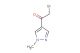 2-bromo-1-(1-methyl-1H-pyrazol-4-yl)ethan-1-one