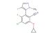 4-chloro-6-cyclopropoxy-3-fluoro-2-(4-iodo-1-methyl-1H-pyrazol-5-yl)benzonitrile