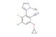 4-chloro-6-cyclopropoxy-3-fluoro-2-(1-methyl-1H-pyrazol-5-yl)benzonitrile