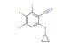 4-chloro-6-cyclopropoxy-3-fluoro-2-iodobenzonitrile