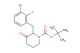 tert-butyl 2-(3-bromo-2-fluorobenzyl)-3-oxopiperidine-1-carboxylate