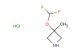 3-(difluoromethoxy)-3-methyl-azetidine hydrochloride