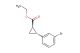 trans-Ethyl -2-(3-bromophenyl)cyclopropane-1-carboxylate