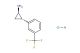 trans-2-(3-(Trifluoromethyl)phenyl)cyclopropan-1-amine hydrochloride