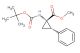 trans-methyl-1-((tert-butoxycarbonyl)amino)-2-phenylcyclopropane-1-carboxylate
