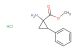 methyl 1-amino-2-phenylcyclopropanecarboxylate hydrochloride