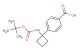 4-(1-((tert-Butoxycarbonyl)amino)cyclobutyl)benzoic acid