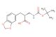 (R)-3-(Benzo[d][1,3]dioxol-5-yl)-2-(((tert-butoxycarbonyl)amino)methyl)propanoic acid