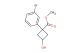 methyl 1-(3-bromophenyl)-3-hydroxycyclobutanecarboxylate
