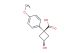 Cis-3-hydroxy-1-(4-methoxyphenyl)cyclobutane-1-carboxylic acid