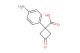 1-(4-Aminophenyl)-3-oxocyclobutane-1-carboxylic acid