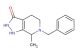 6-benzyl-7-methyl-2,4,5,7-tetrahydro-1H-pyrazolo[3,4-c]pyridin-3-one