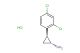 trans-2-(2,4-Dichlorophenyl)cyclopropan-1-amine hydrochloride