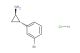 trans-2-(3-Bromophenyl)cyclopropan-1-amine hydrochloride
