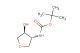 tert-butyl N-[(3R,4S)-4-hydroxytetrahydrofuran-3-yl]carbamate