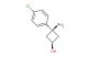 cis-3-Amino-3-(4-chlorophenyl)cyclobutan-1-ol