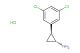 trans-2-(3,5-dichlorophenyl)cyclopropan-1-amine hydrochloride