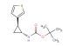 trans-tert-butyl 2-(thiophen-3-yl)cyclopropylcarbamate