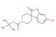 tert-Butyl 6-hydroxy-2-oxospiro[indoline-3,4'-piperidine]-1'-carboxylate