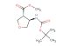 Methyl (3R,4R)-4-((tert-butoxycarbonyl)amino)tetrahydrofuran-3-carboxylate