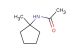N-(1-methylcyclopentyl)acetamide