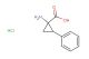 1-amino-2-phenylcyclopropanecarboxylic acid hydrochloride