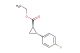 trans-2-(4-Fluoro-phenyl)-cyclopropanecarboxylic acid ethyl ester