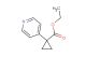 Ethyl 1-(pyridin-4-yl)cyclopropanecarboxylate