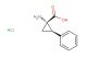 (1S,2R)-1-amino-2-phenylcyclopropanecarboxylic acid hydrochloride
