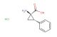 (1R,2S)-1-amino-2-phenylcyclopropane-1-carboxylic acid hydrochloride