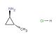 trans-2-methylcyclopropanamine;hydrochloride