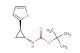 trans-tert-butyl 2-(thiophen-2-yl)cyclopropylcarbamate