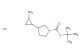 tert-Butyl 3-(2-aminocyclopropyl)pyrrolidine-1-carboxylate hydrochloride