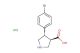 (3R,4S)-4-(4-bromophenyl)pyrrolidine-3-carboxylic acid hydrochloride
