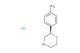 (R)-4-(morpholin-2-yl)aniline hydrochloride