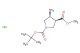 (3S,4S)-1-tert-Butyl 3-methyl 4-aminopyrrolidine-1,3-dicarboxylate hydrochloride