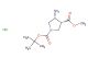 (3R,4R)-1-tert-butyl 3-methyl 4-aminopyrrolidine-1,3-dicarboxylate hydrochloride