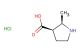 (2R,3R)-2-methylpyrrolidine-3-carboxylic acid hydrochloride