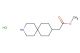 methyl 2-(3-azaspiro[5.5]undecan-9-yl)acetate hydrochloride