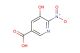 5-hydroxy-6-nitronicotinic acid